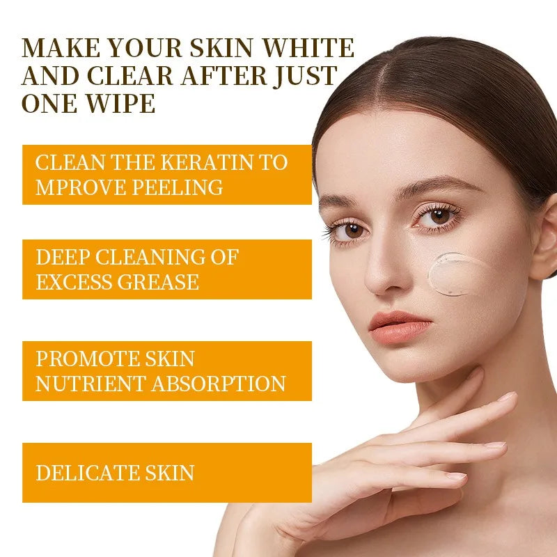 Orange Facial Exfoliating Gel – Deep Moisturizing &amp; Gentle Pore Cleansing Scrub